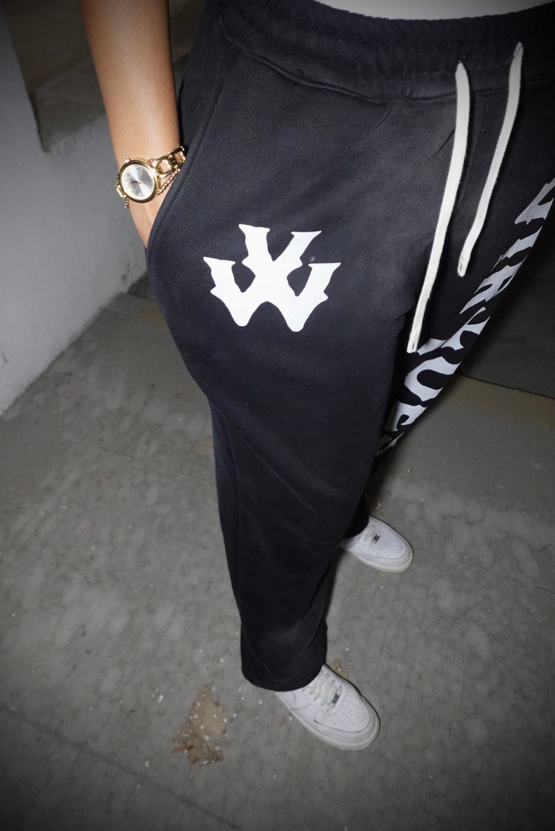 TRIPLE V straight-leg sweats