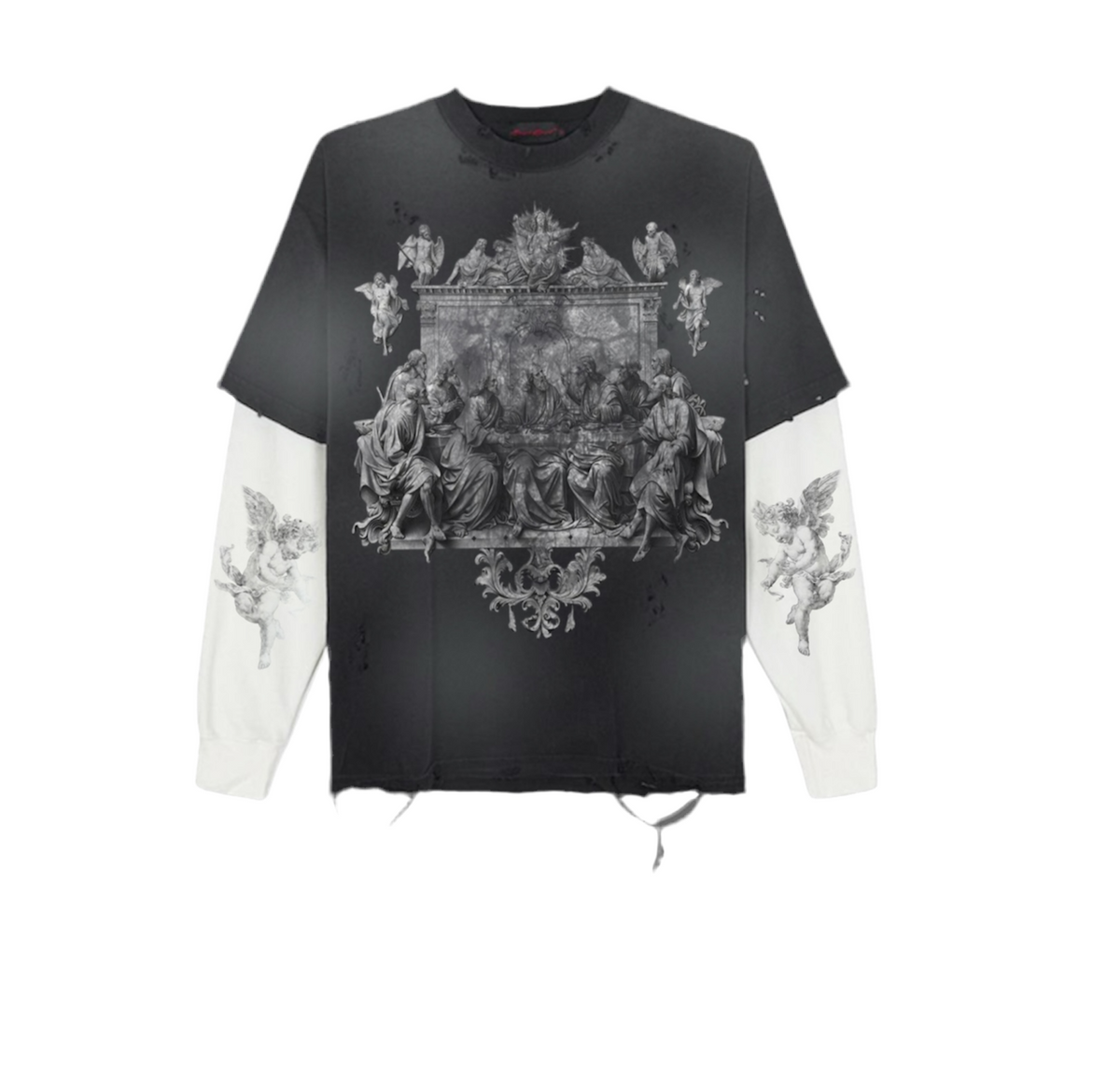Virtues “Black destroyed” tee